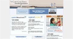 Desktop Screenshot of capecodclassified.com